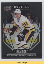 2022-23 Upper Deck Allure Rookies Black Rainbow Filip Hallander #112 READ 0cq4