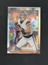 2025 Topps Chrome #FS-15 Bo Nix Future Stars Refractor