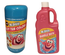 36 oz Mr bubble bath 150 fizzy tub colors 2 for 17.50