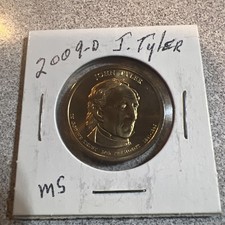 2009 D John Tyler Presidential Dollar