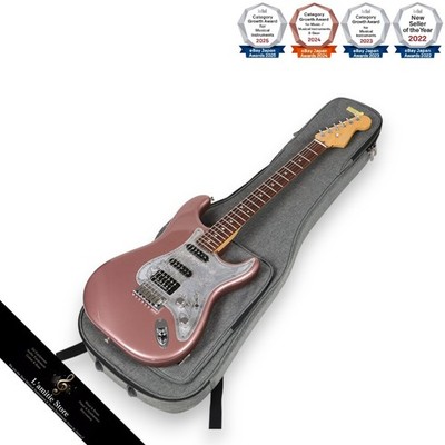 Fender American Deluxe Stratocaster E-Gitarre Palisander Griffbrett Burgun