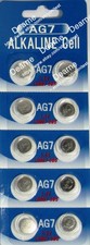 10 Pk AG7 LR927 399 399A 926 SR927SW LR57 SR927 Alkaline Button Cell Battery