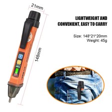 New Non-Contact AC Voltage Tester 12-1000V Pen Detector for Electrician VC10S