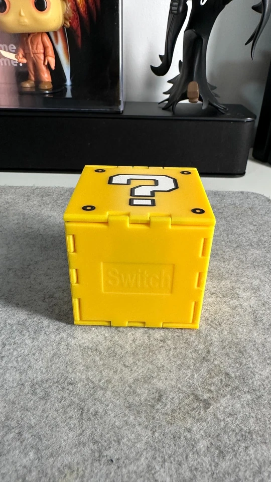 Mario Question Mark Cube para 10x Juegos Nintendo 3DS Foto 3 de 4