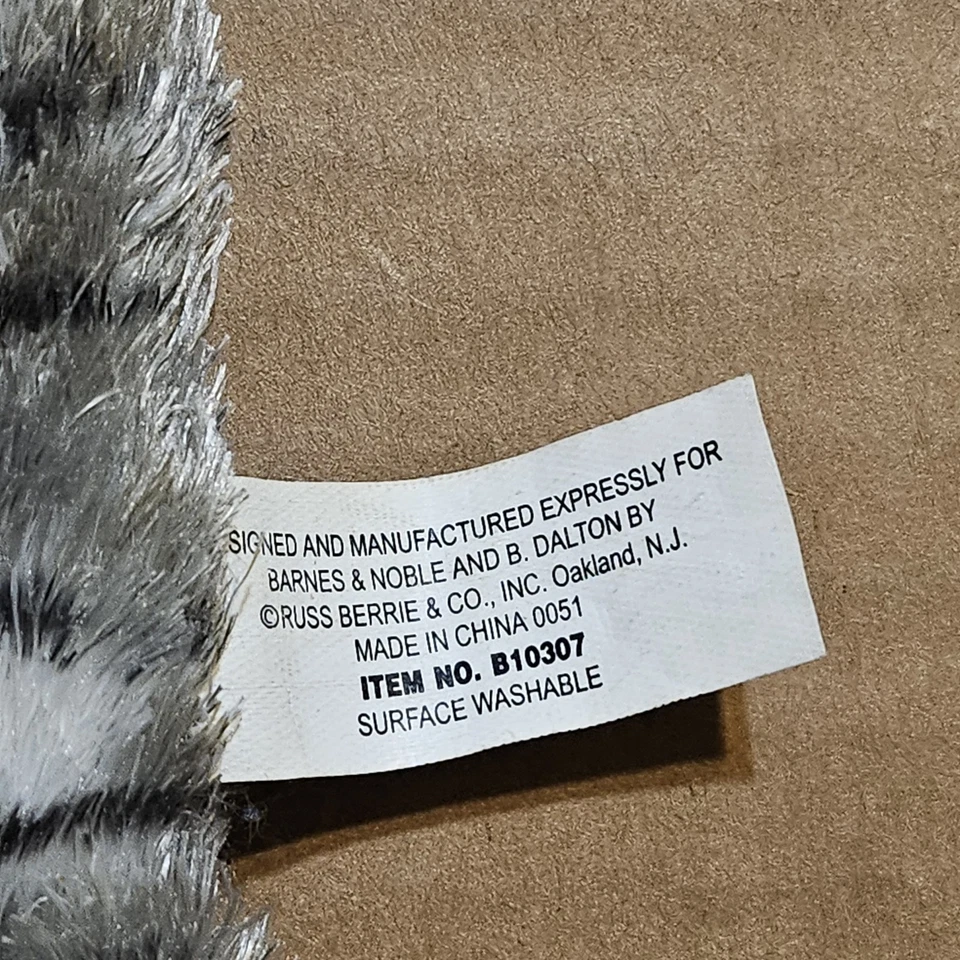 Vintage Russ Berrie & Co. Barnes & Noble Book Pals Bookmark Kitty Cat - Image 4 of 4