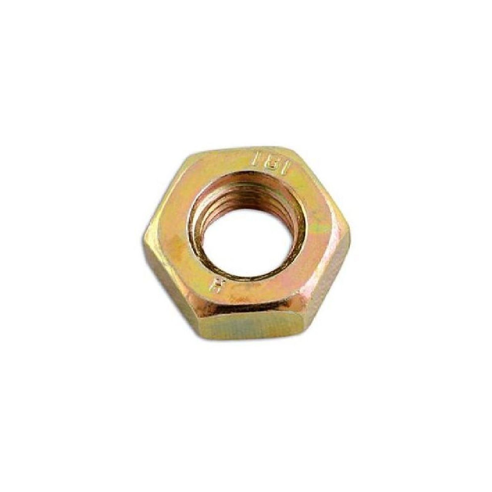 Connect Plain Steel Metric Full Nut M5 200 Piece Set - 31345