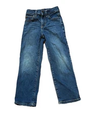 Jumping Beans Boys Girls Adjustable Waist Jeans Size 5 Relaxed Fit