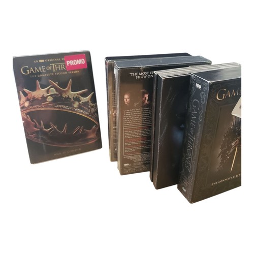 Game of Thrones Seasons Series 1-4 & 7 on DVD Season 2 & 4 are sealed - Picture 4 of 4