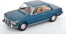 1970 BMW 2002Ti Diana Blue Metallic in 1:18 scale by KK Diecast