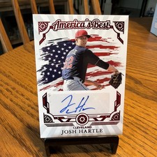 2025 Panini Boys of Summer #ABS-JAH Josh Hartle America's Best Signatures #35/75