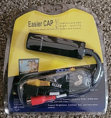 EasyCAP Capture USB 2.0 Video Adapter with Audio Model DC60