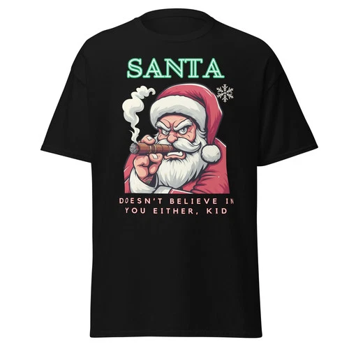 Funny Santa Claus Shirt Bad Santa Shirt Funny Christmas Party Shirt Unisex S-5X - product listing photo