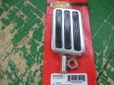 Racing Power Company RPC R8500POL Polished 3 Insert Billet Brake Pedal Pad