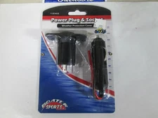 NEW BOATER SPORTS MARINE BOAT POWER PLUG & SOCKET PART NO. 51412