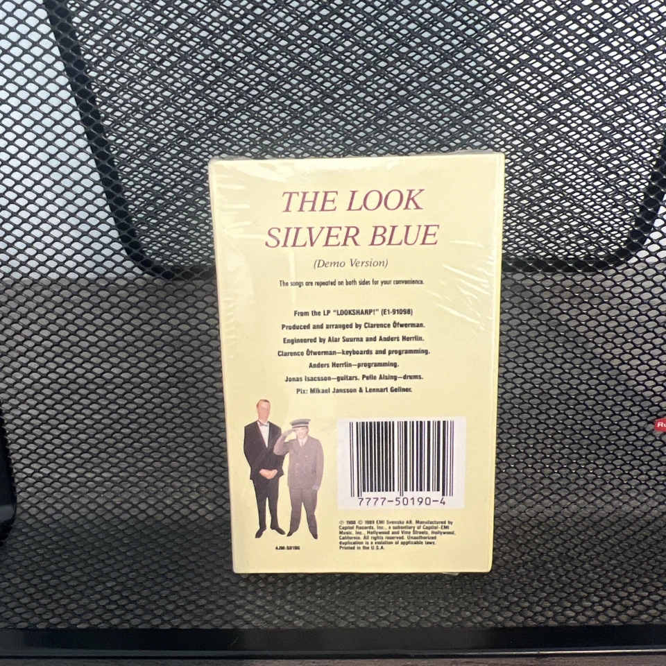 ROXETTE THE LOOK SINGLE 1988 VINTAGE CASSETTE TAPE NEW Sealed!! - Image 2 of 4