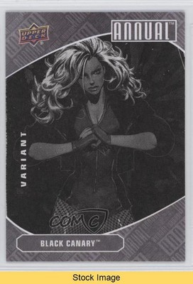 2023-24 Upper Deck DC Annual Variant Cover Black Canary #59 READ 0l48
