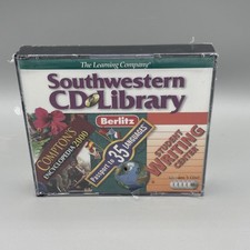Berlitz - Southwestern CD Library / The Learning Company 5 PC CD-ROM, 1999 NEW