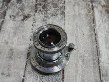 Rare Industar-22, Soviet Russian Lens, 3.5/50mm, Red P, M39 Mount, 1951