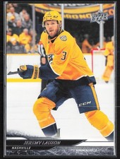 2024-25 Upper Deck Base Jeremy Lauzon Nashville Predators #349