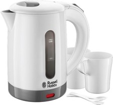 Russell Hobbs 23840 Electric Travel Kettle Small and Compact 2 Cups 0.85L 1kw