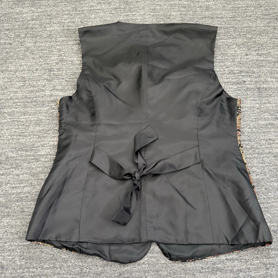 Brooks Brothers Vest Men Large Paisley Silk Formal Waistcoat Vintage Party USA - Image 2 of 4