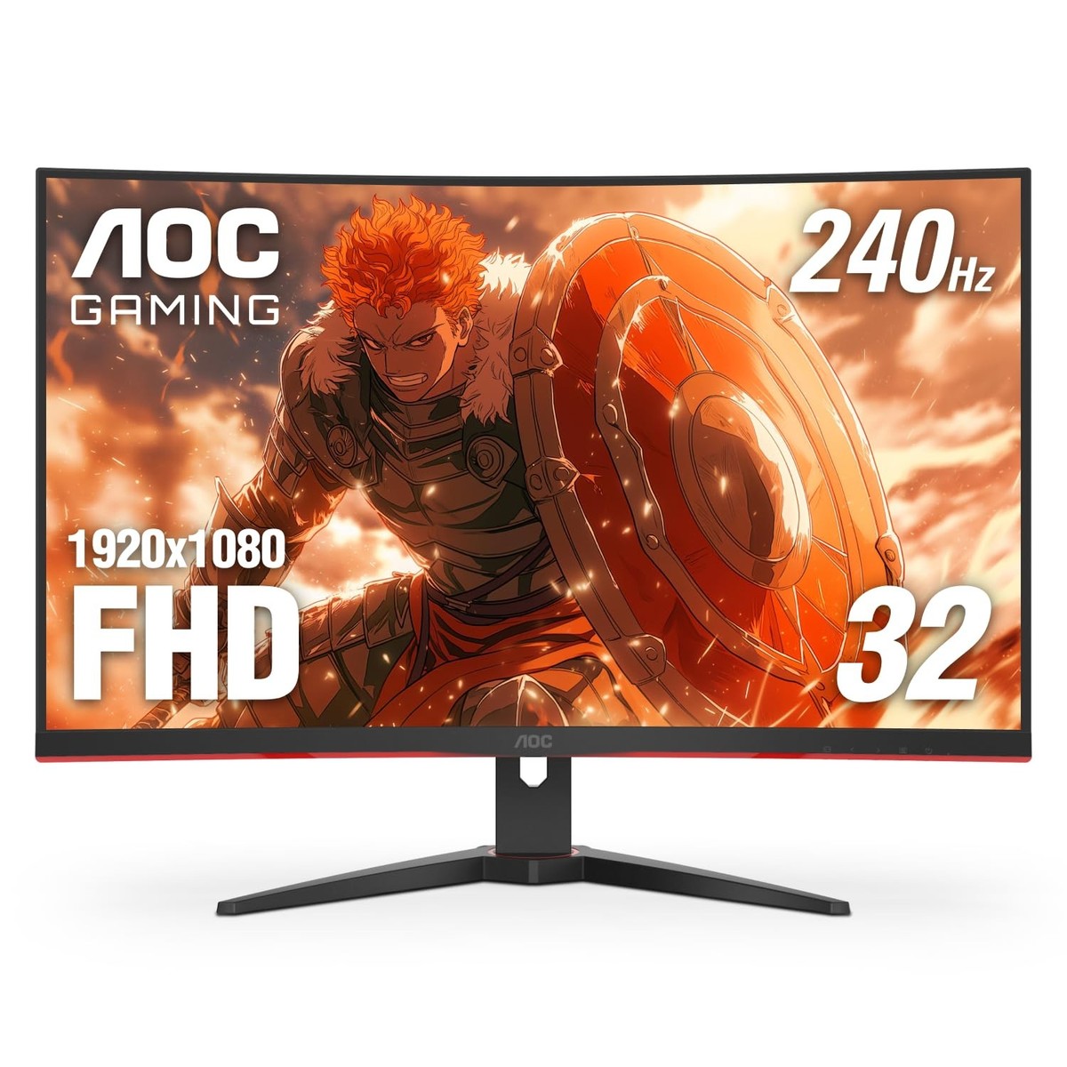 AOC C32G3E 32インチ湾曲モニター 本体 AOC C32G3E 31.5 inch monitor | AOC Monitors