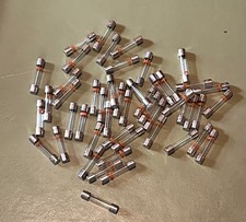 Lot of 48 Bussmann AGC10 250 Volt 10 Amp 1/4" x 1-1/4" Glass Fuses Fast Acting