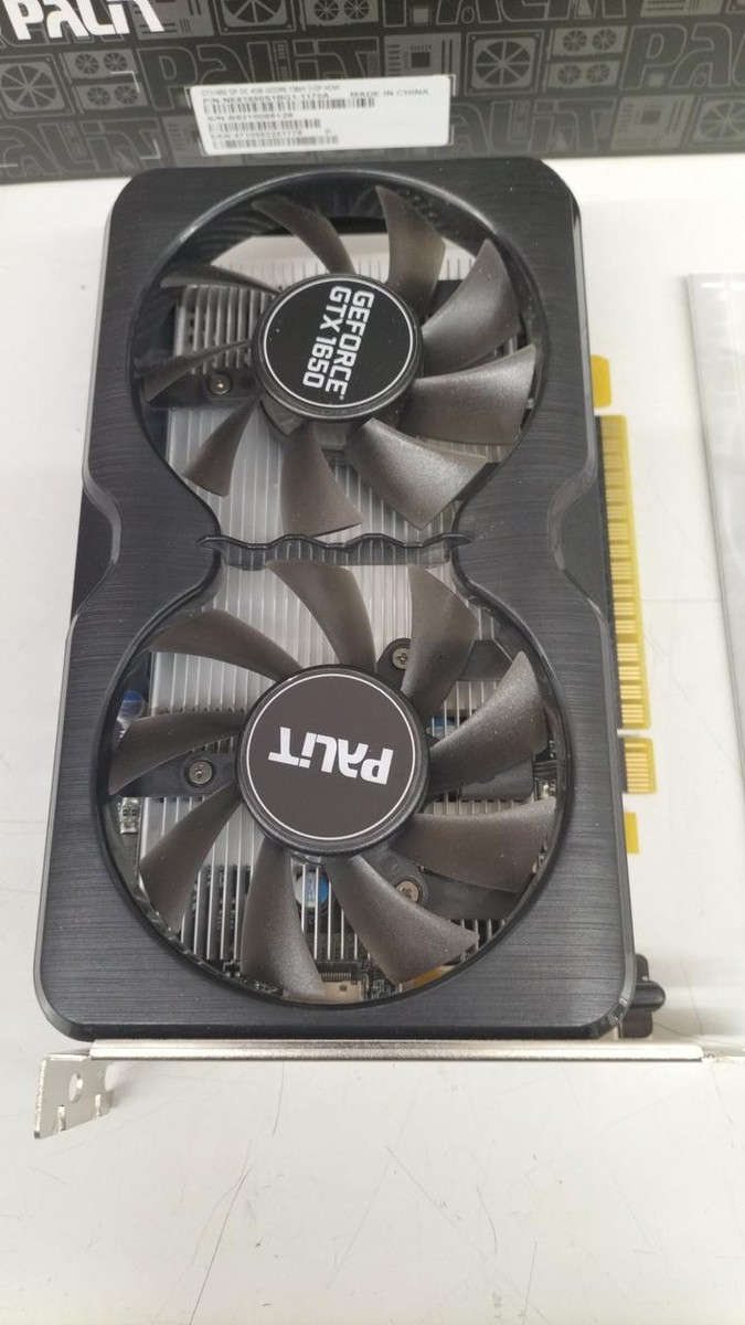 Palit Gtx1650 Gp Oc 4Gb Gddr6 128Bit Graphics Card | eBay
