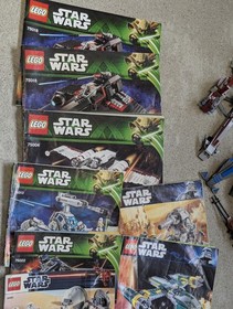 Lego Star Wars Sets Bundle 75012 7869 75013 75022 7930 75018 75004 9491 75000