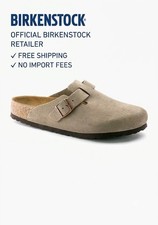 Free Shipping Authentic Birkenstock Women's Boston Clogs Size US NO IMPORT FEE