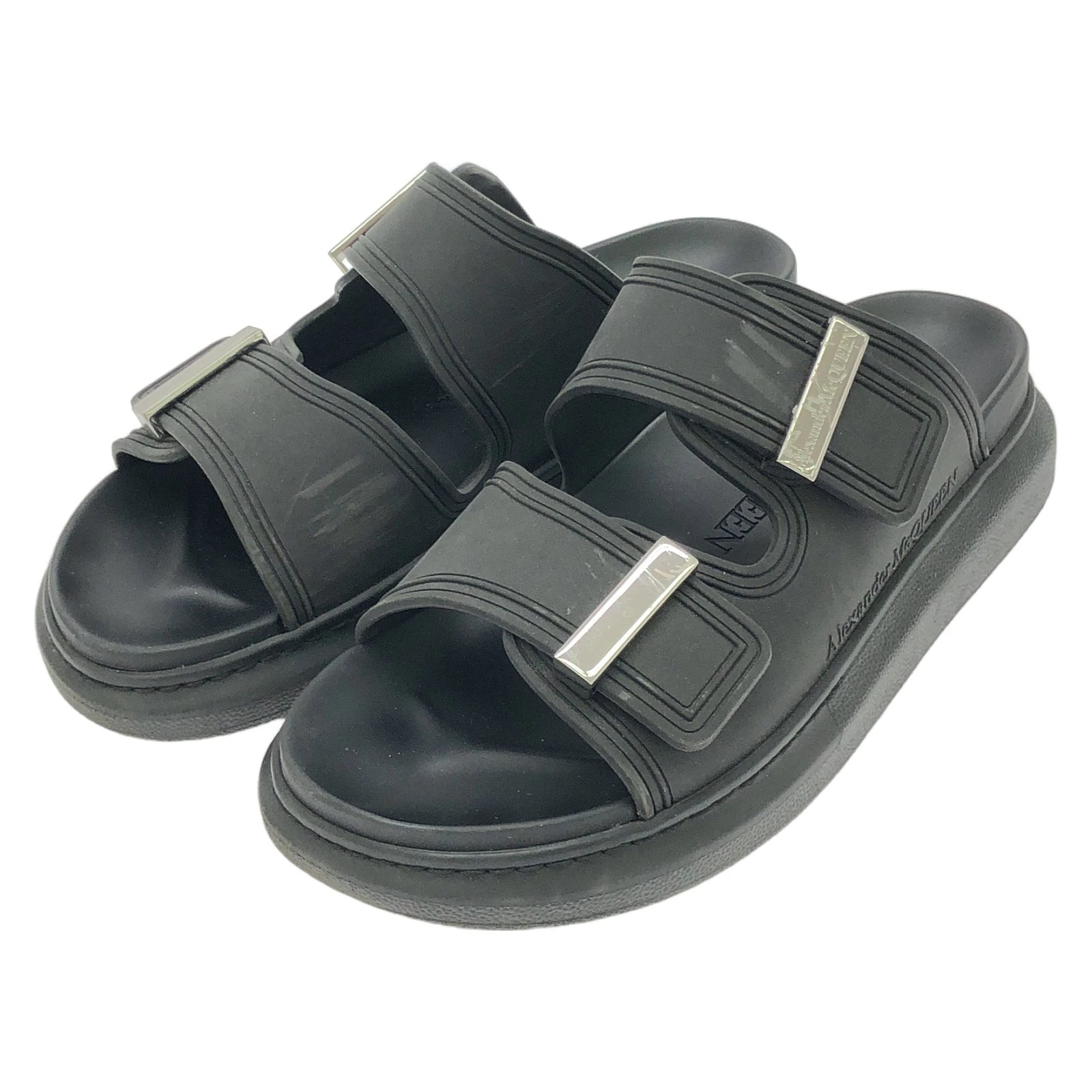 【Sandali】ALEXANDER MCQUEEN Sandali Ibridi Gomma Nero Alexander McQueen