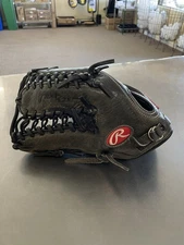 Rawlings G601B LHT Black Leather 12 3/4"  Trap-EZE Baseball Glove Gold Glove VG