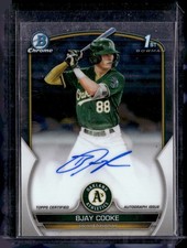 2023 Bowman Chrome #CPA-BCE Bjay Cooke Prospect Autographs