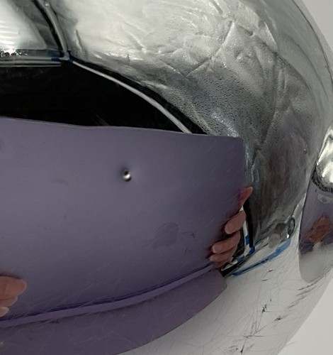 FAO Schwarz Keramik Ballon Hund Silberfarben Sparschwein - Bild 11 von 11