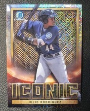 2023 Bowman Chrome - Bowman Iconic Julio Rodriguez #BI-9 Mojo Refractor