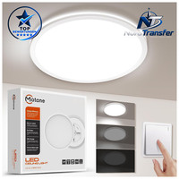 Deckenlampe LED 18W 3-Stufen Dimmbar 3000K-5000K 1800LM Rund 22Cm FüR Flur