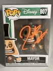 Tim Burton Autographed Funko Pop! Vinyl Figure Disney Mayor #807