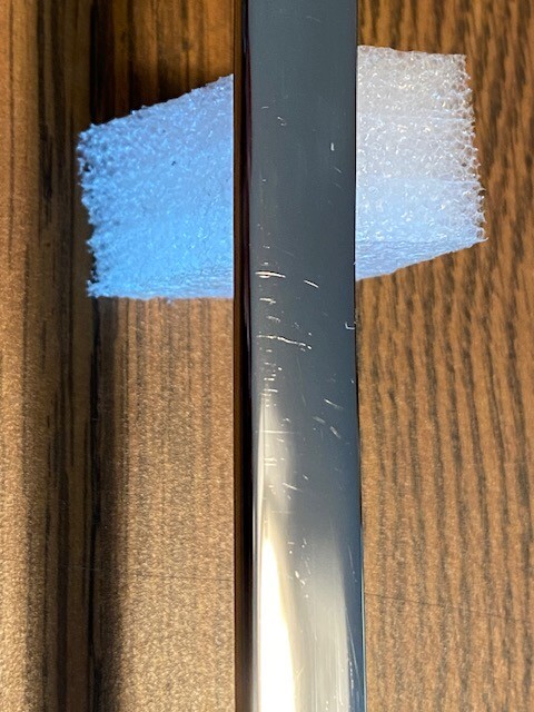 Ferrari Series 2, 250 GT PF Cabriolet hood scoop chrome trim