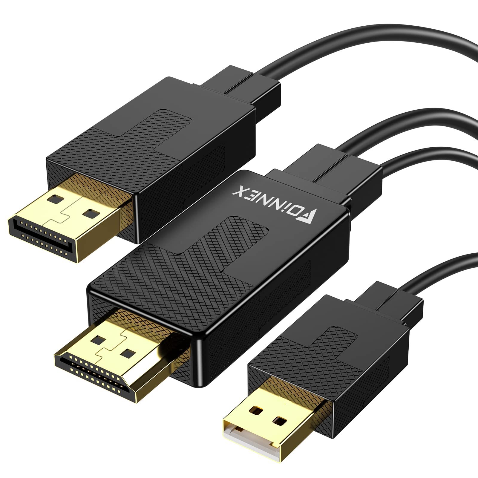 НОВЫЙ кабель HDMI auf DisplayPort длиной 2 м для подключения кабеля HDMI zu DisplayPort к USB/аудио...