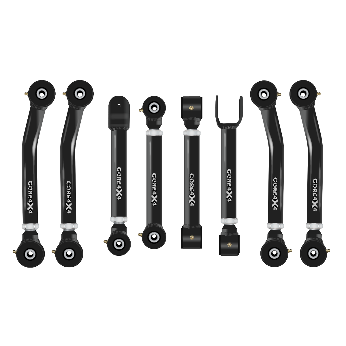 Core 4x4 Control Arms Cruise Complete Set Fits Jeep LJ/TJ Black eBay