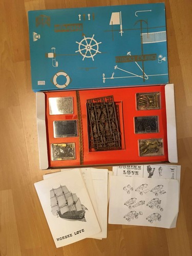 NORSKE LOVE - Baukasten von Simprop - zum Fertigbauen - wertvolles Traumschiff - Foto 10 di 11