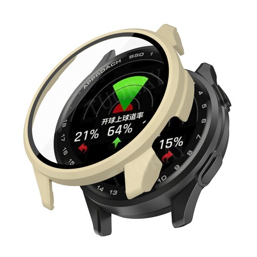 Do Garmin Approach S50 Smartwatch TPU / PC Pełna ochrona Screen Protector Case - Zdjęcie 6 z 81