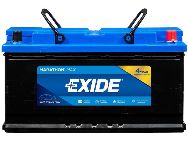 For 2001-2006, 2014-2018 Aston Martin Vanquish Battery Exide 22198NMFQ 2002 2003