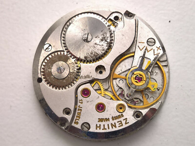 ULTRA RARE VINTAGE ZENITH CAL. 40-T UHRWERK FÜR TEILE 