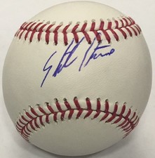 STARLIN CASTRO SIGNED RAWLINGS OMLB BASEBALL NEW YORK YANKEES CUBS