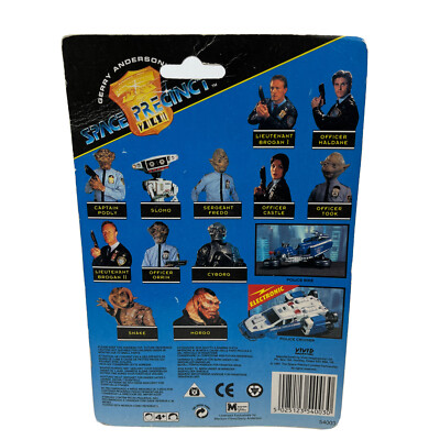 Gerry Anderson's Vintage Space Precinct Captain Podly 9cm