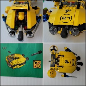 LEGO 7774 Aqua Raiders Crab Crusher 100% Complete w/Instructions & Box.