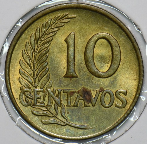 Peru 1963 10 Centavos 196582 combine shipping - Picture 2 of 2