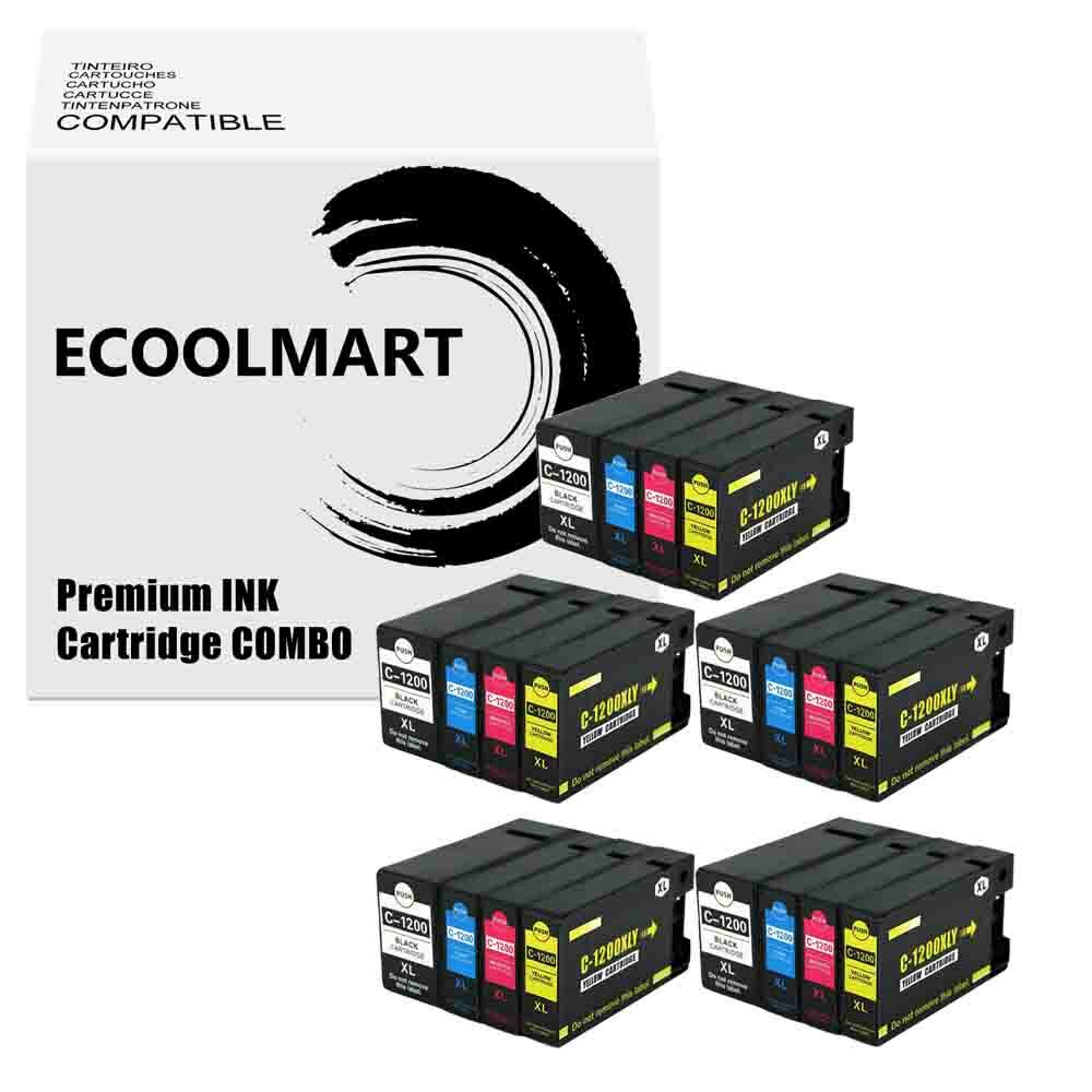 20PK Ink Cartridge Compatible for PGI1200XL PGI-1200XL MAXIFY MB2320 MB2120