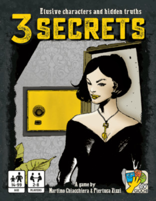 3 SECRETS KARTENSPIEL BRETTSPIEL 2017 BRANDNEU VERSIEGELT ENGLISCH